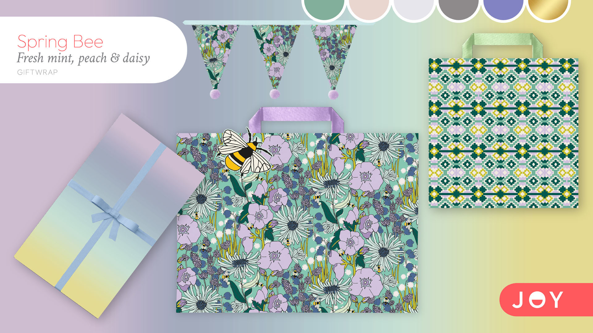 gift wrap retail design board 1
